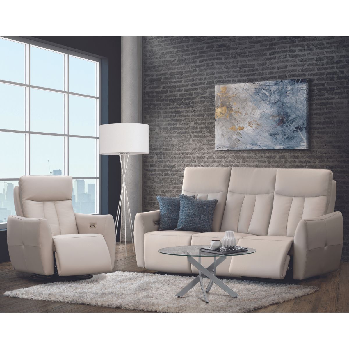 The Winslow Reclining Sofa Hampton House Furniture